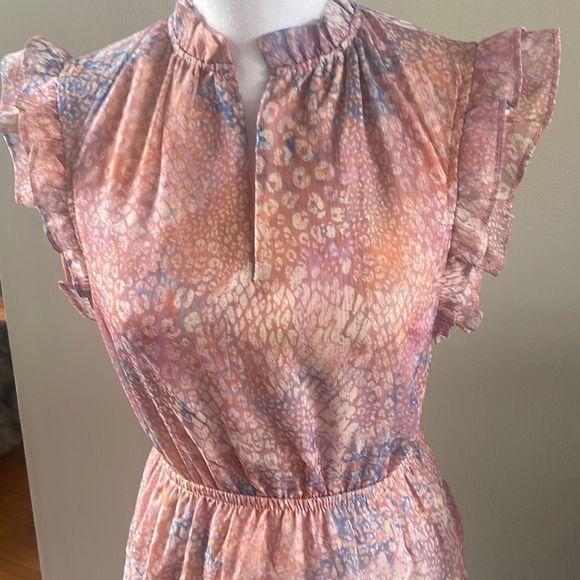 BB Dakota by Steve Madden Bae Next Door Midi Dress Size Medium 6 to 8 - Picture 2 of 16